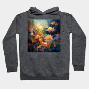 Daisies in Garden 1 Hoodie